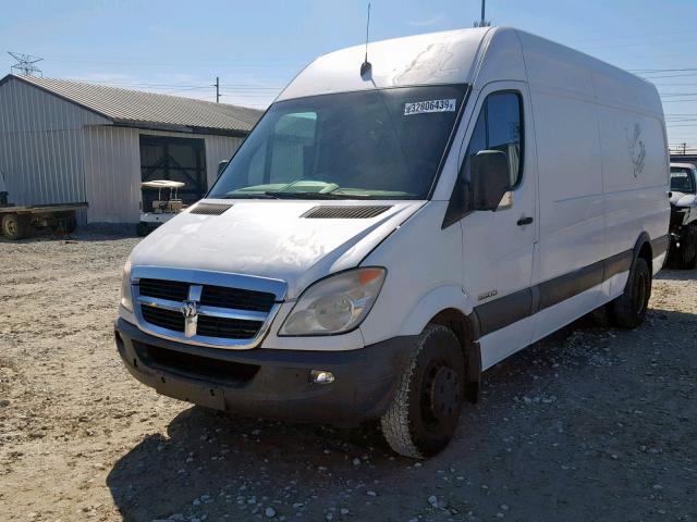 WD0PF145885250830 - 2008 DODGE SPRINTER 3 WHITE photo 2