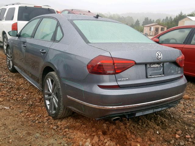 1VWAA7A32JC018886 - 2018 VOLKSWAGEN PASSAT S GRAY photo 3