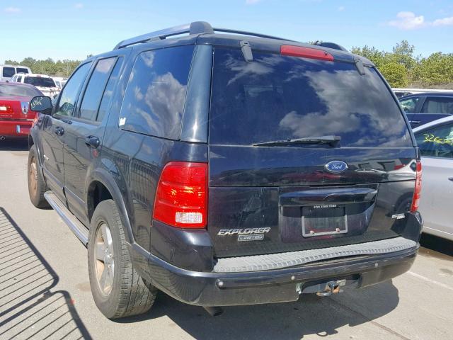 1FMDU65K75ZA13359 - 2005 FORD EXPLORER L BLACK photo 3