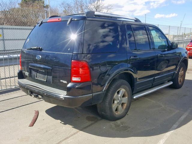 1FMDU65K75ZA13359 - 2005 FORD EXPLORER L BLACK photo 4