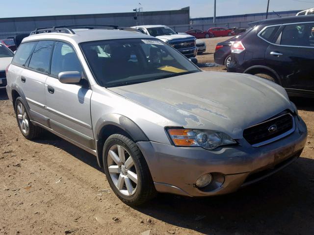 4S4BP61C667323982 - 2006 SUBARU LEGACY OUT SILVER photo 1