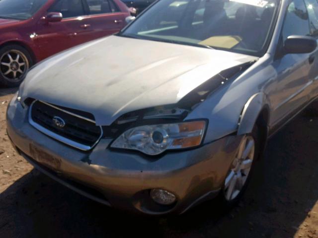 4S4BP61C667323982 - 2006 SUBARU LEGACY OUT SILVER photo 9