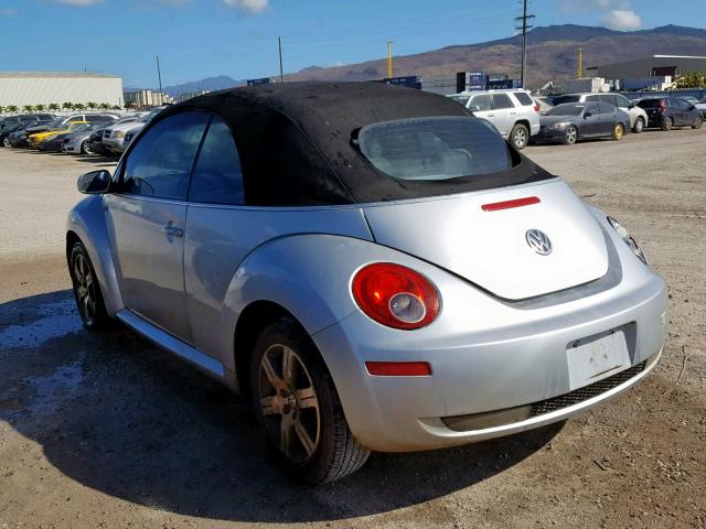 3VWPF31Y16M307750 - 2006 VOLKSWAGEN NEW BEETLE ვერცხლისფერი ფოტო 3