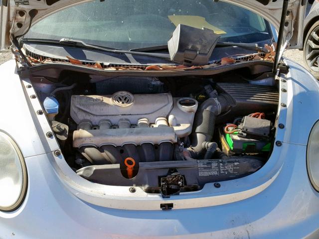 3VWPF31Y16M307750 - 2006 VOLKSWAGEN NEW BEETLE ვერცხლისფერი ფოტო 7