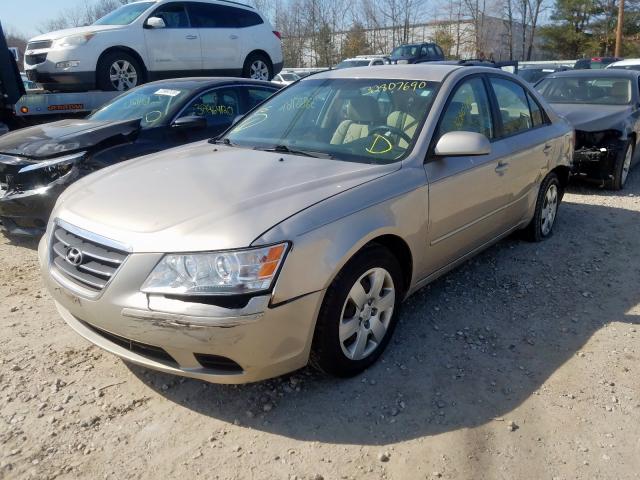 5NPET4AC4AH622036 - 2010 HYUNDAI SONATA GLS  photo 2