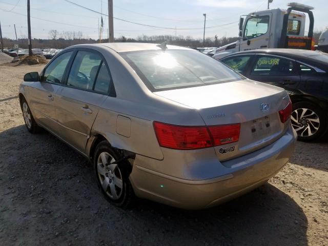 5NPET4AC4AH622036 - 2010 HYUNDAI SONATA GLS  photo 3