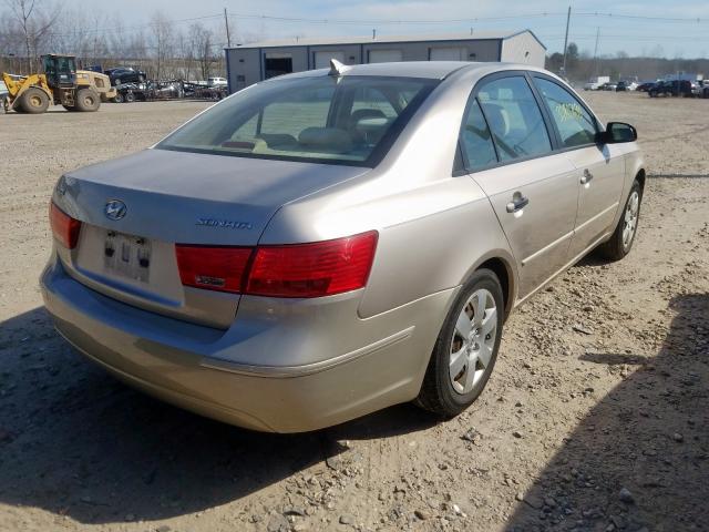 5NPET4AC4AH622036 - 2010 HYUNDAI SONATA GLS  photo 4