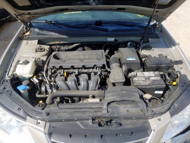 5NPET4AC4AH622036 - 2010 HYUNDAI SONATA GLS  photo 7