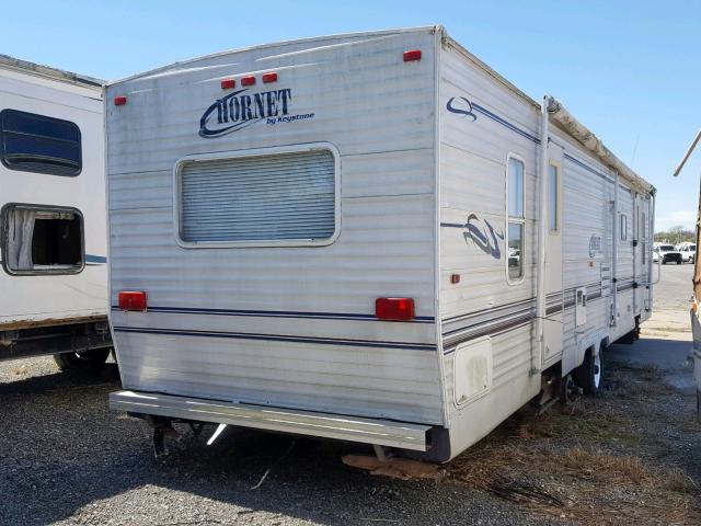 4YDT32R2027303730 - 2002 KEYSTONE HORNET WHITE photo 6