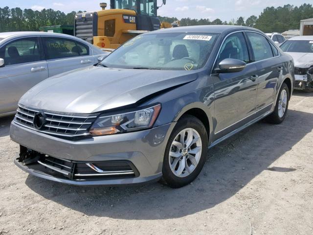 1VWAT7A31HC008225 - 2017 VOLKSWAGEN PASSAT S GRAY photo 2