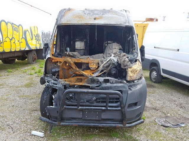 3C6URVJGXEE124363 - 2014 RAM PROMASTER 绿色 照片 9