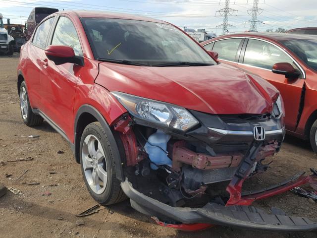 3CZRU6H56GM770364 - 2016 HONDA HR-V EX RED photo 1