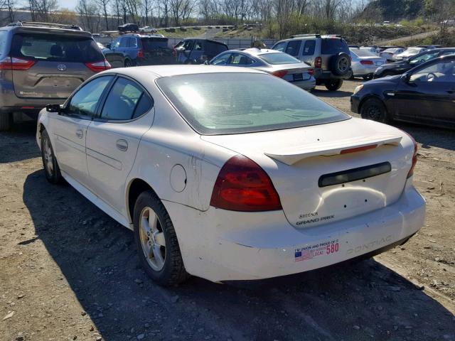2G2WP552381179815 - 2008 PONTIAC GRAND PRIX WHITE photo 3