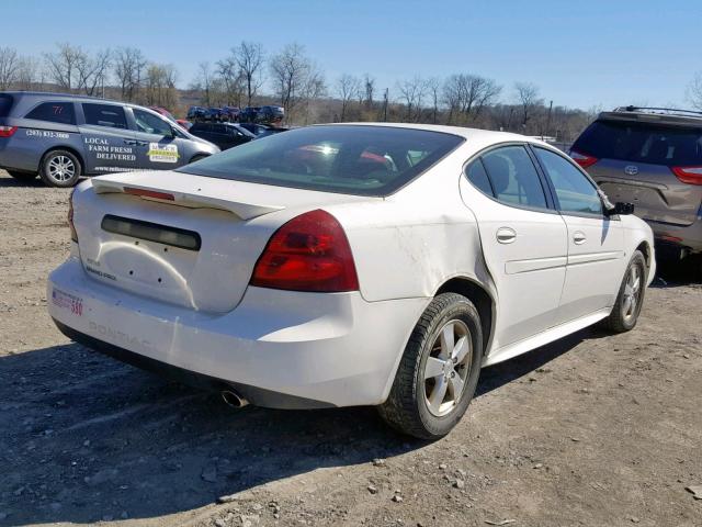 2G2WP552381179815 - 2008 PONTIAC GRAND PRIX WHITE photo 4