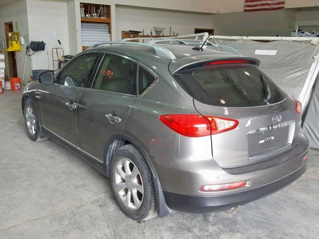 JNKAJ09E59M900641 - 2009 INFINITI EX35 BASE GRAY photo 3