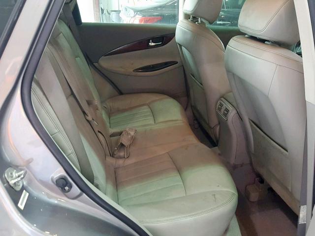 JNKAJ09E59M900641 - 2009 INFINITI EX35 BASE GRAY photo 6
