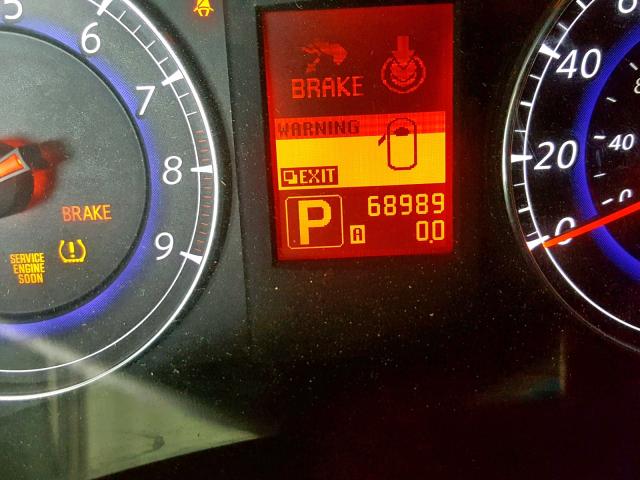 JNKAJ09E59M900641 - 2009 INFINITI EX35 BASE GRAY photo 8