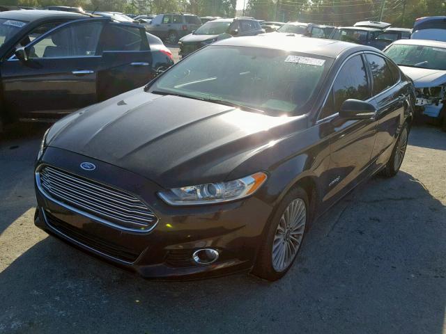 3FA6P0RU8ER326833 - 2014 FORD FUSION TIT BLACK photo 2