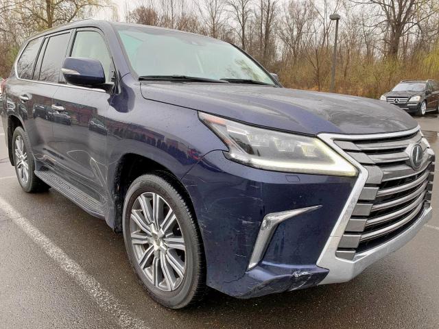 JTJHY7AXXG4197159 - 2016 LEXUS LX 570 BLUE photo 1