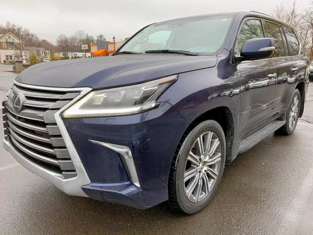 JTJHY7AXXG4197159 - 2016 LEXUS LX 570 BLUE photo 2