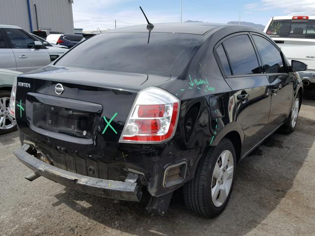 3N1AB61E89L666862 - 2009 NISSAN SENTRA 2.0 BLACK photo 4