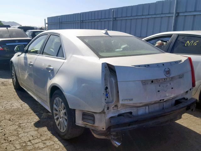 1G6DE5EY8B0158896 - 2011 CADILLAC CTS LUXURY WHITE photo 3