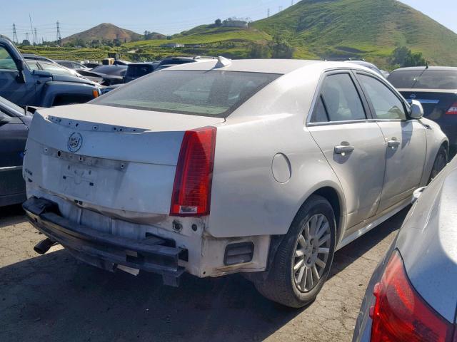 1G6DE5EY8B0158896 - 2011 CADILLAC CTS LUXURY WHITE photo 4