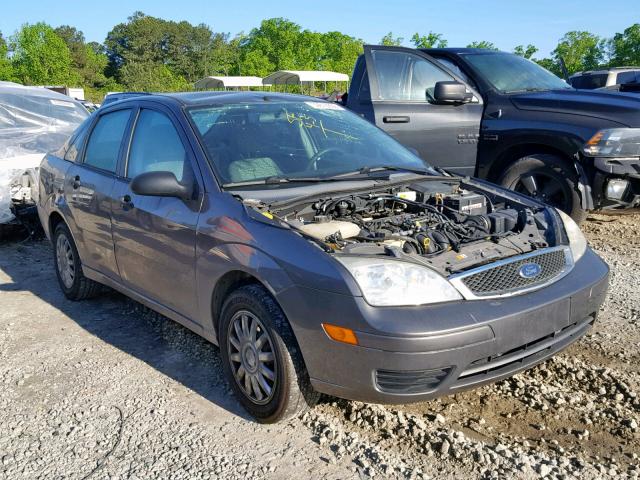 1FAFP34N27W174999 - 2007 FORD FOCUS ZX4 GRAY photo 1