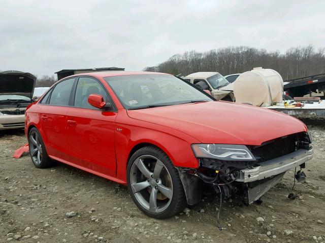 WAUMGAFL0CA054298 - 2012 AUDI S4 PRESTIG RED photo 1