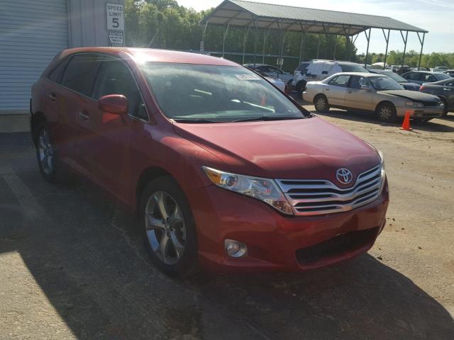 4T3ZK3BB4BU039674 - 2011 TOYOTA VENZA RED photo 1