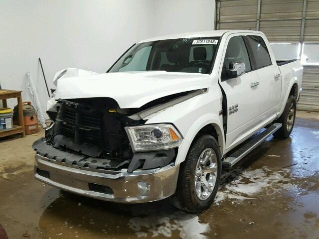 1C6RR7NT6DS714466 - 2013 RAM 1500 LARAM WHITE photo 2