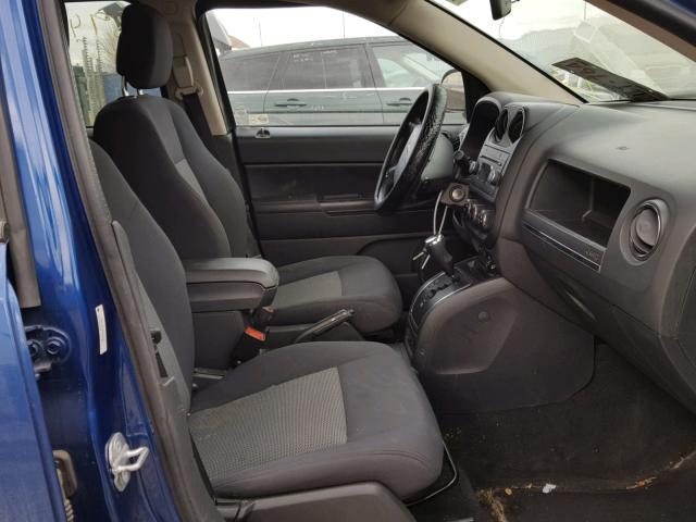 1J4NF4FB3AD543352 - 2010 JEEP COMPASS SP 蓝色 照片 5