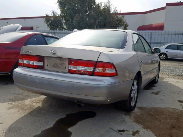 JT8BF28G210303169 - 2001 LEXUS ES 300 TAN photo 4