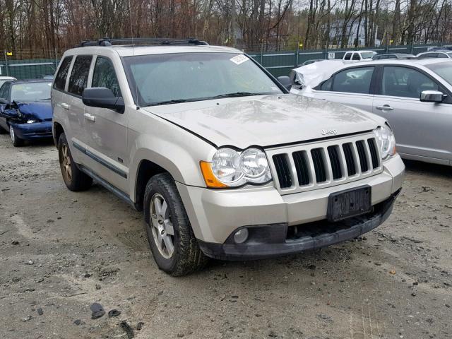 1J8GR48K58C170116 - 2008 JEEP GRAND CHER BEIGE photo 1