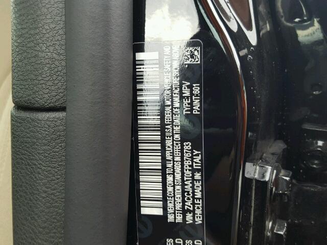 ZACCJAAT0FPB76783 - 2015 JEEP RENEGADE S 黑色 照片 10