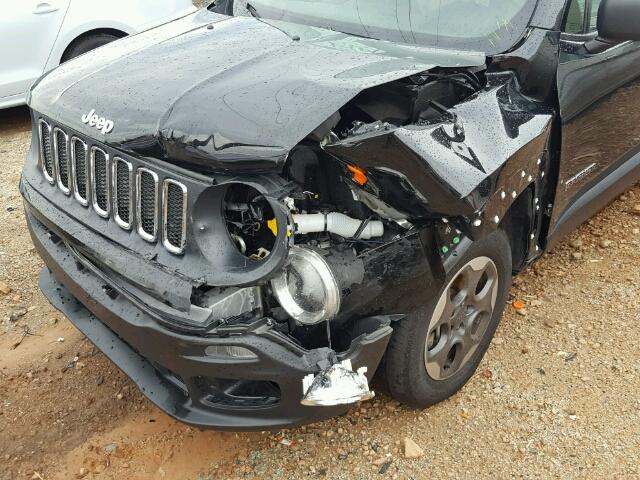 ZACCJAAT0FPB76783 - 2015 JEEP RENEGADE S 黑色 照片 9