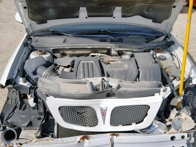 1G2AS18HX97105569 - 2009 PONTIAC G5 WHITE photo 7