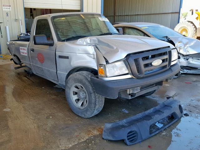 1FTYR10D38PA87347 - 2008 FORD RANGER SILVER photo 1