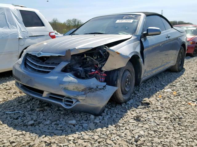 1C3LC55D39N539097 - 2009 CHRYSLER SEBRING TO SILVER photo 2