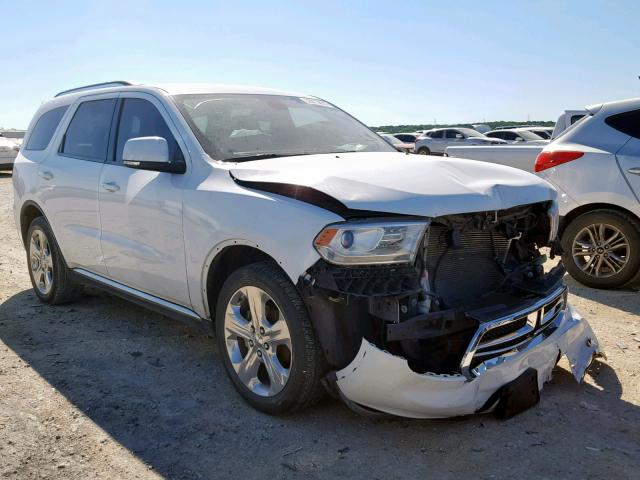 1C4RDHDG8EC561554 - 2014 DODGE DURANGO LI WHITE photo 1