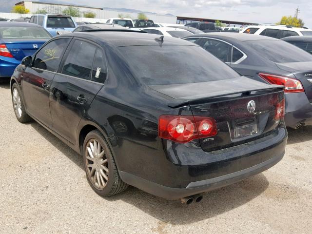 3VWRJ71KX9M045242 - 2009 VOLKSWAGEN JETTA WOLF BLACK photo 3