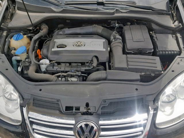 3VWRJ71KX9M045242 - 2009 VOLKSWAGEN JETTA WOLF BLACK photo 7