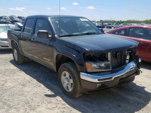 1GTDT136858146251 - 2005 GMC CANYON BLACK photo 1