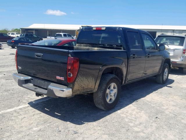 1GTDT136858146251 - 2005 GMC CANYON BLACK photo 4