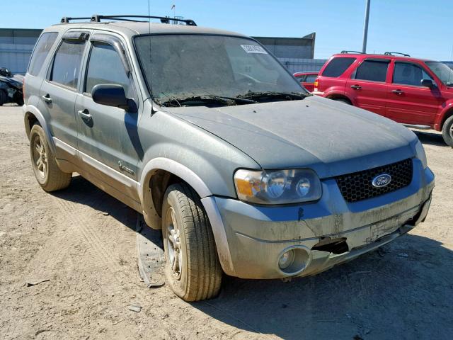 1FMCU96H65KD42868 - 2005 FORD ESCAPE HEV GRAY photo 1