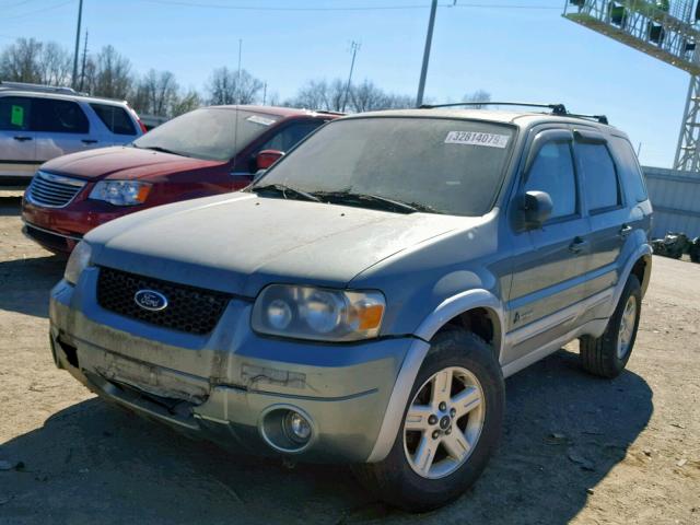 1FMCU96H65KD42868 - 2005 FORD ESCAPE HEV GRAY photo 2