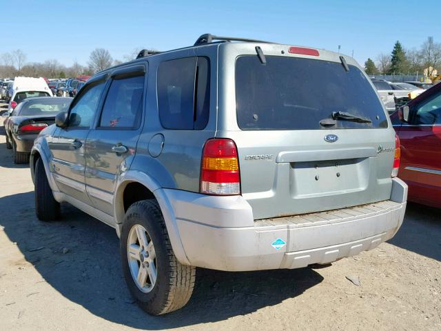 1FMCU96H65KD42868 - 2005 FORD ESCAPE HEV GRAY photo 3