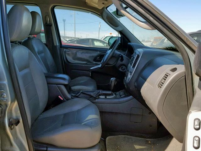 1FMCU96H65KD42868 - 2005 FORD ESCAPE HEV GRAY photo 5