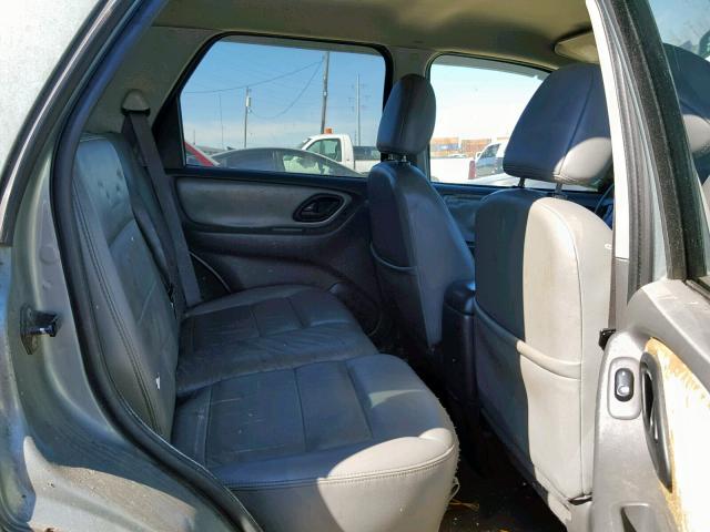 1FMCU96H65KD42868 - 2005 FORD ESCAPE HEV GRAY photo 6