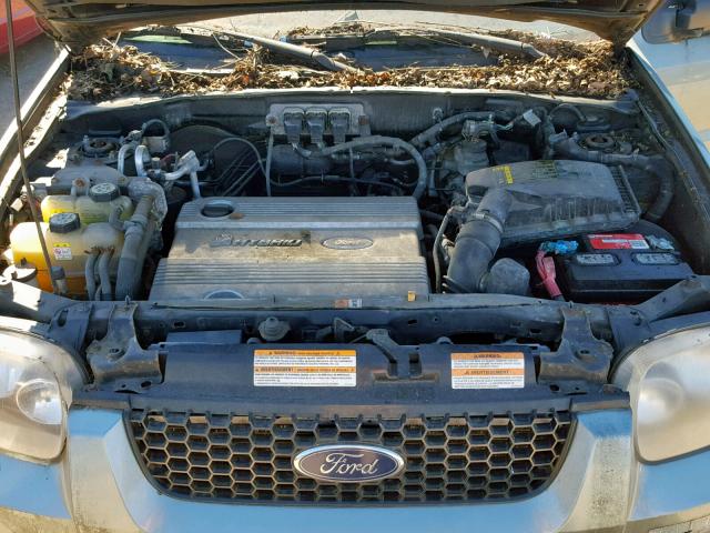 1FMCU96H65KD42868 - 2005 FORD ESCAPE HEV GRAY photo 7